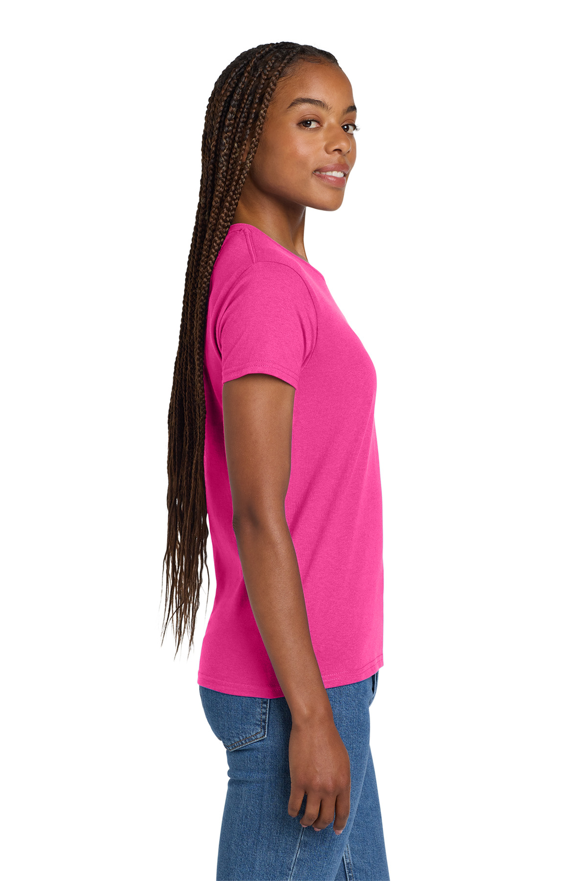 Gildan Women's Ultra Cotton 100% US Cotton T-Shirt. 2000L 162
