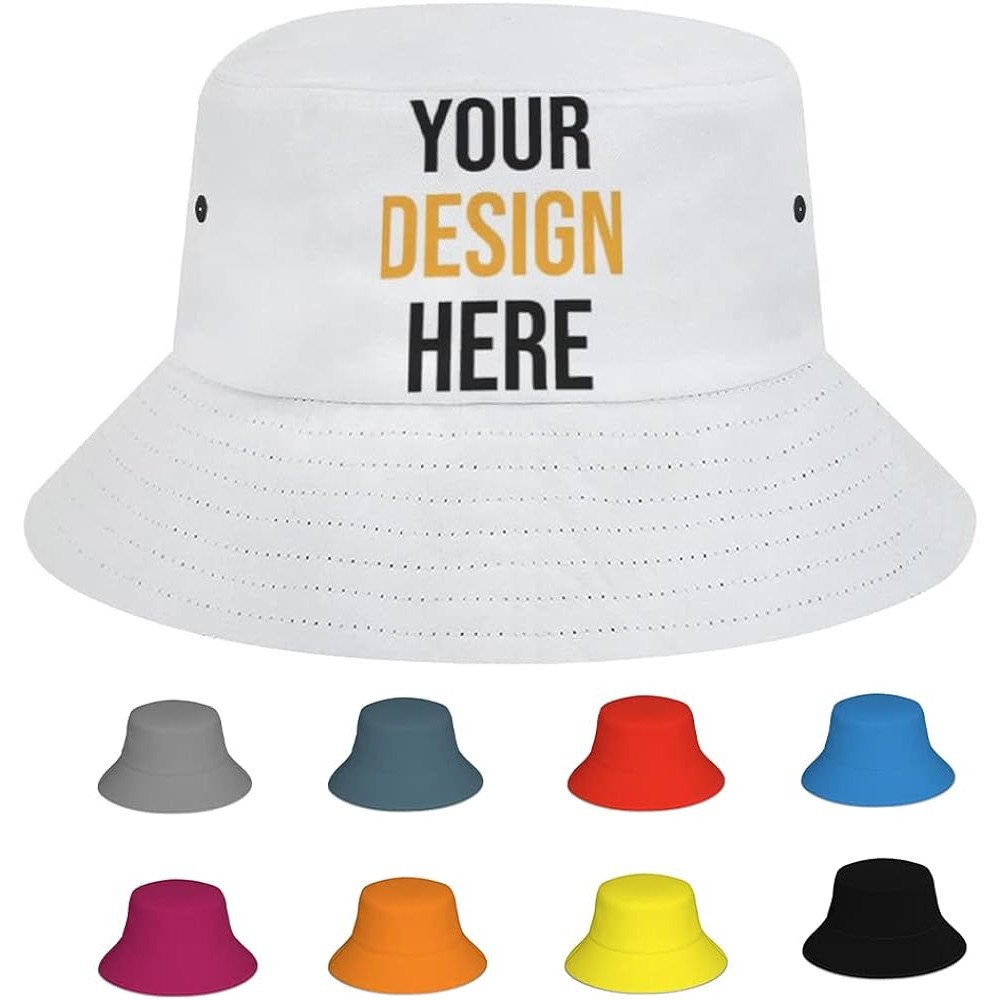 Cotton Bucket Hat Unisex 8