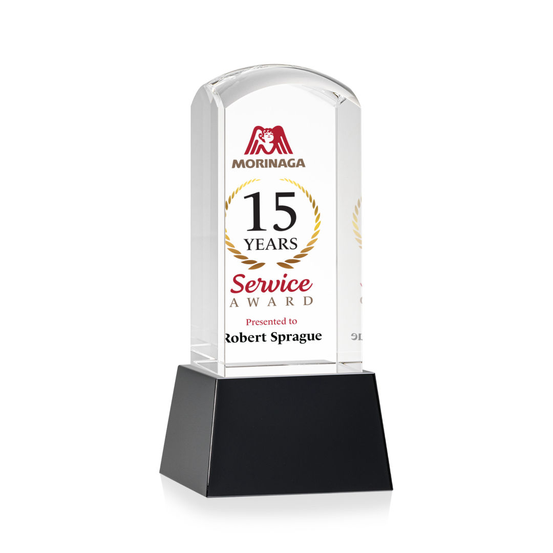 Silkwood VividPrint™ Award on Base - Black 6