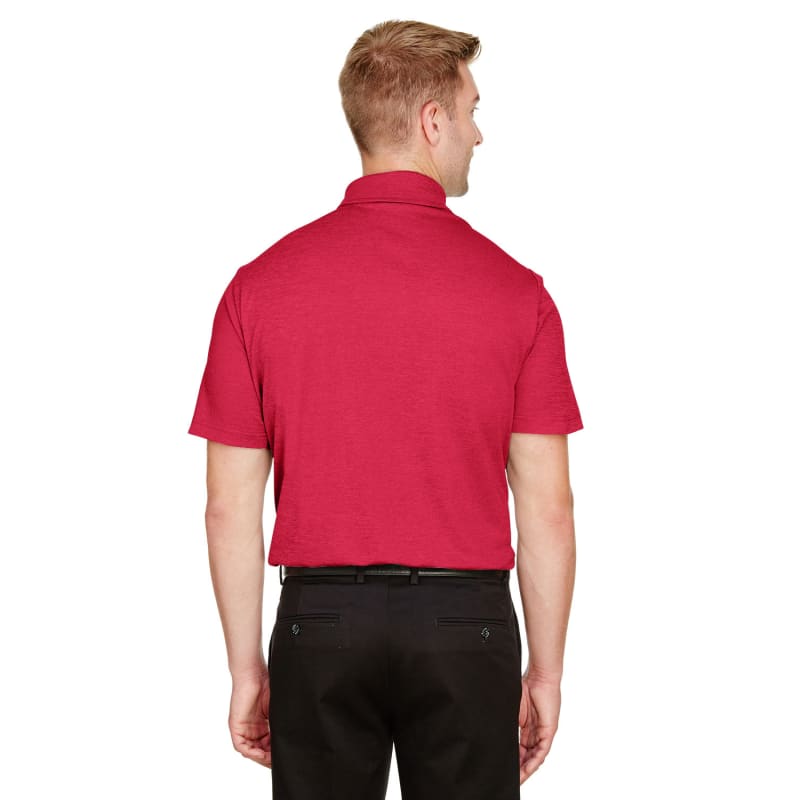 Devon & Jones CrownLux Performance™ Men's Address Melange Polo 13