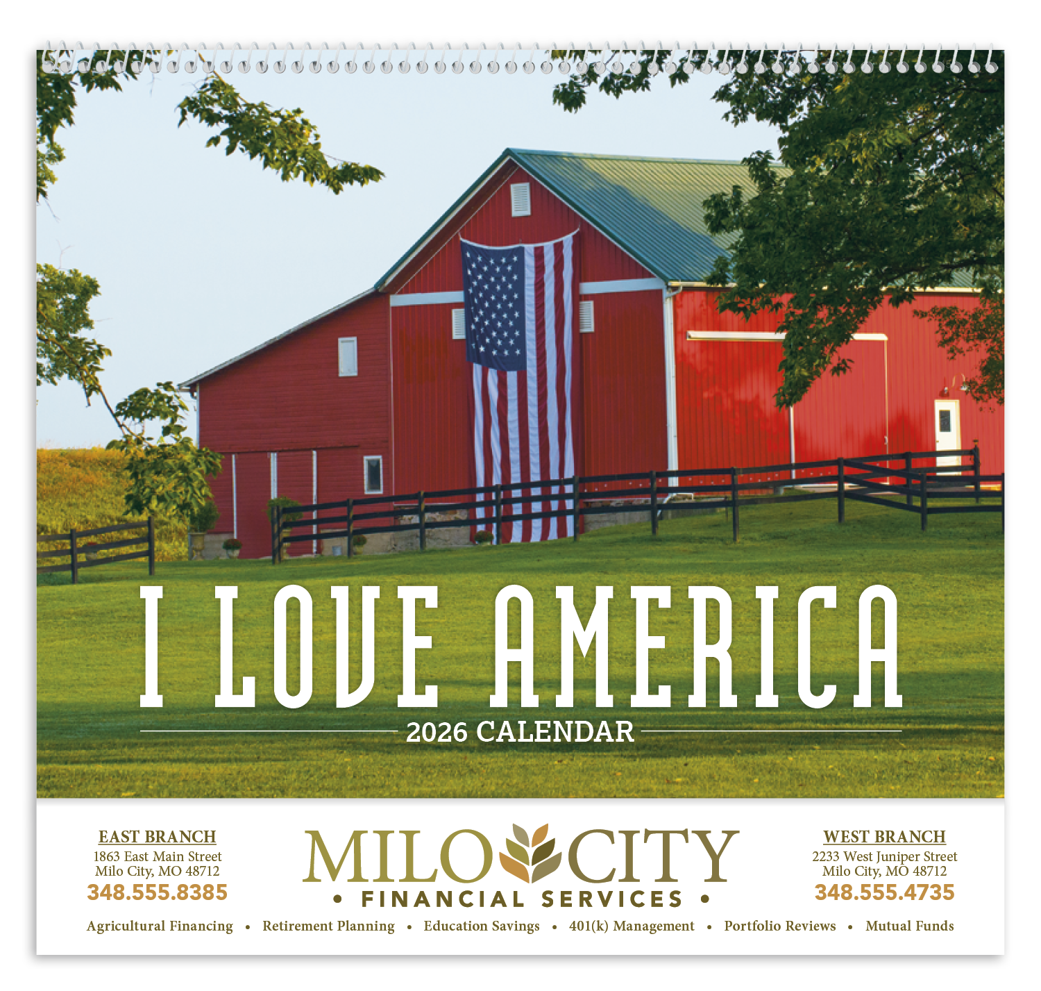Triumph® Calendars I Love America Calendar 73