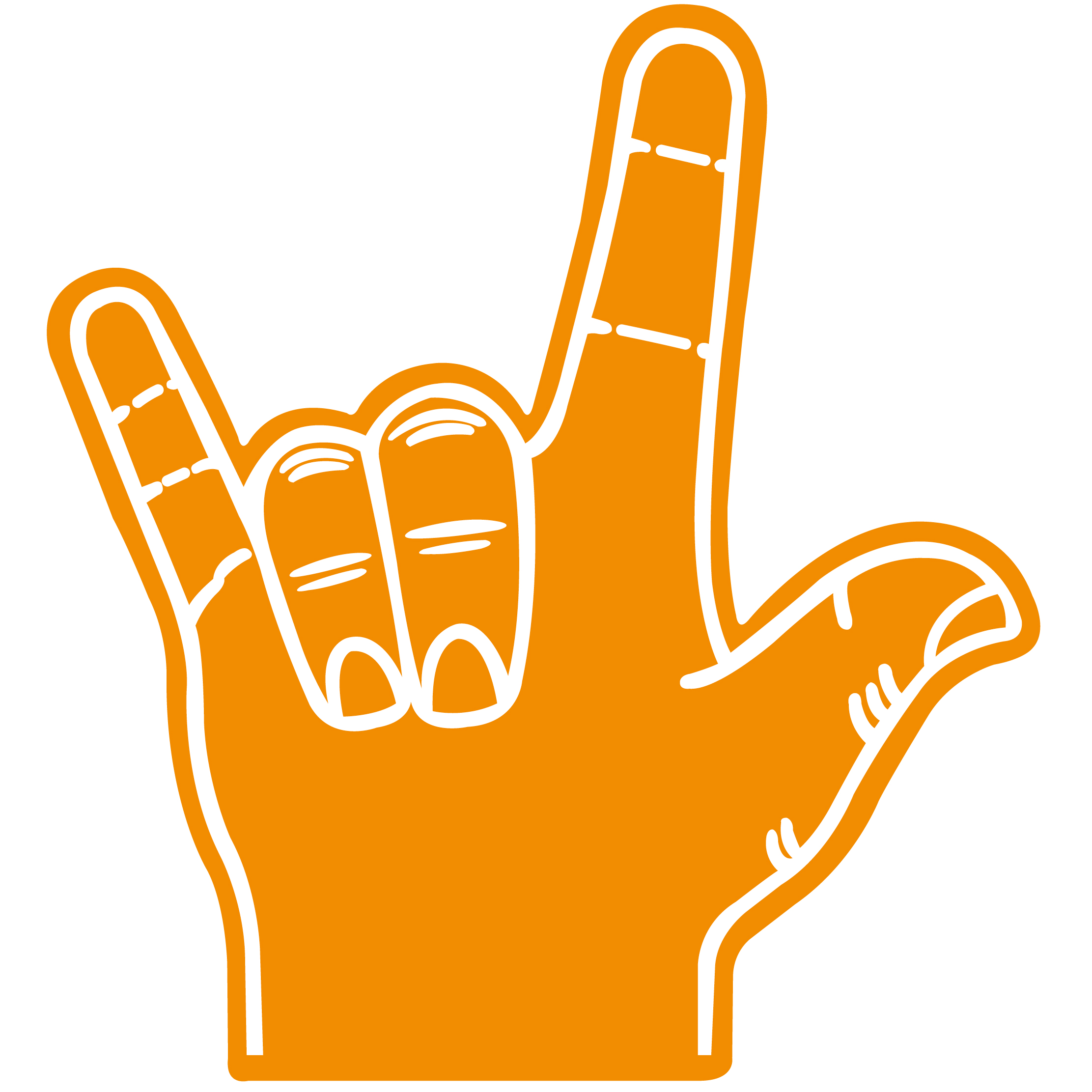 Foam Love Hand 10