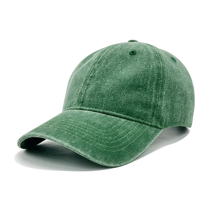 Vintage Washed Distressed Baseball Cap Style 17