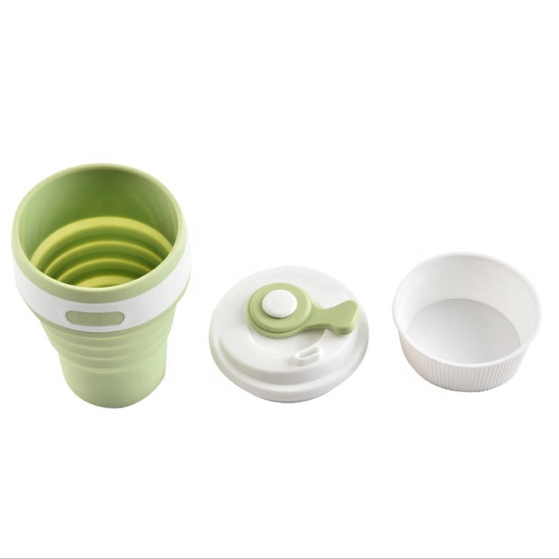 12 oz Travel Silicone Collapsible Coffee Mug 11