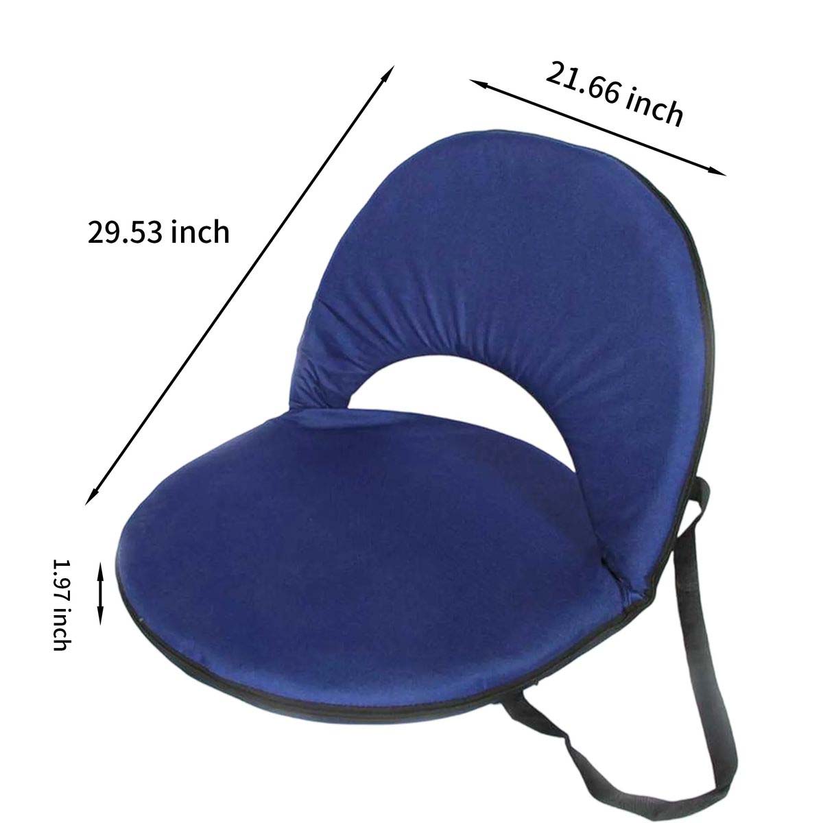 Lightweight Stadium Chair with Sponge Cushion 4