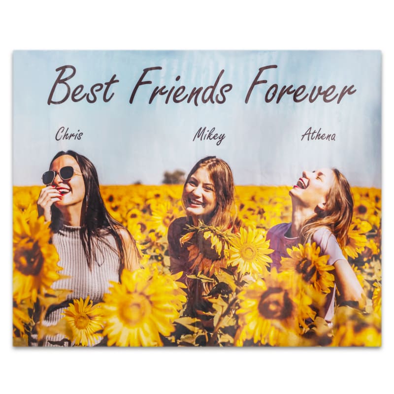 Custom Plush Sherpa Photo Blanket 15