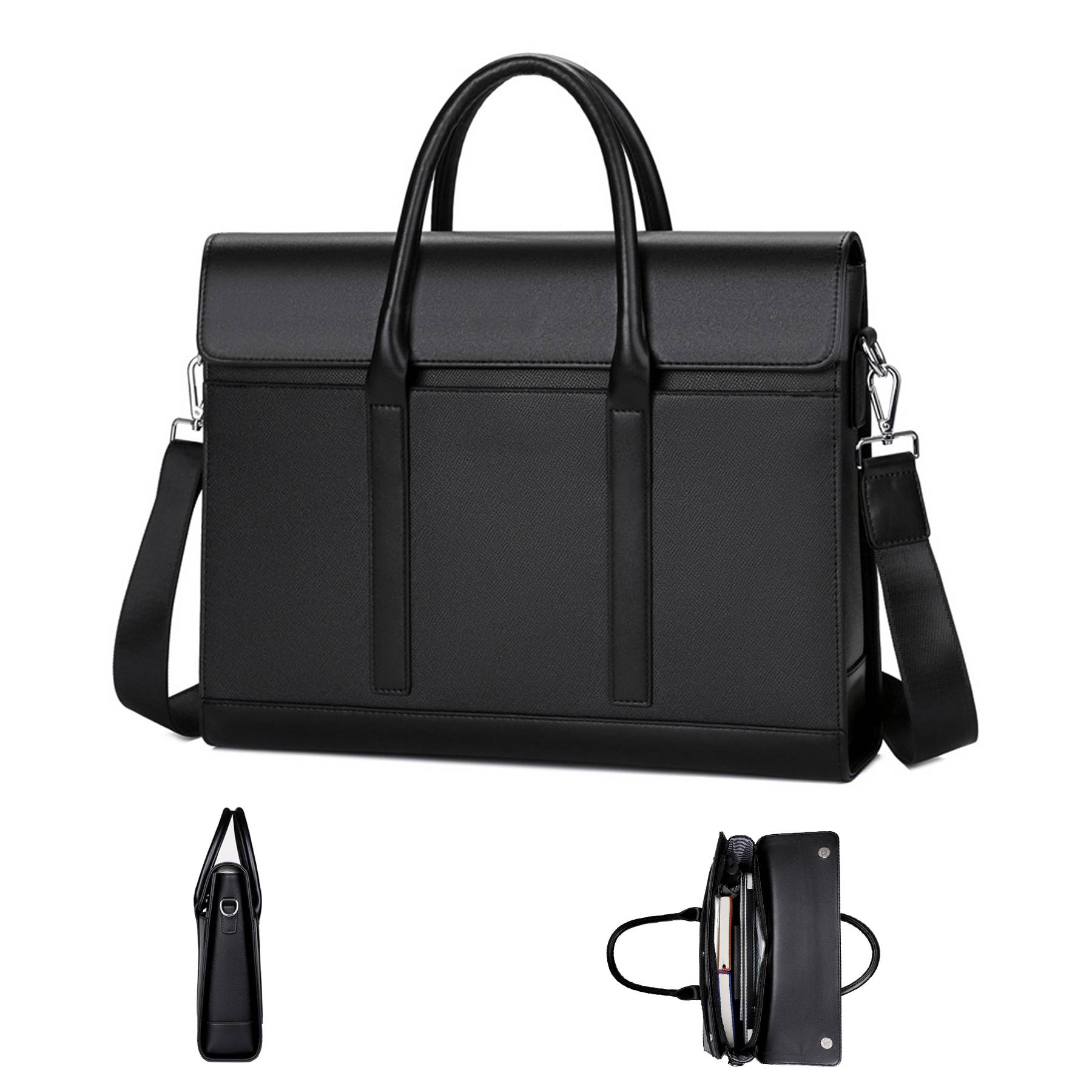 Pu commercial high-capacity messager cross-body bag 5