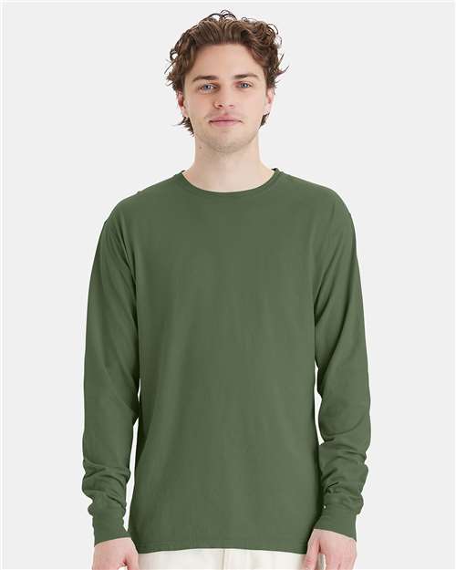 Unisex Garment-Dyed Long Sleeve T-Shirt - GDH200 126