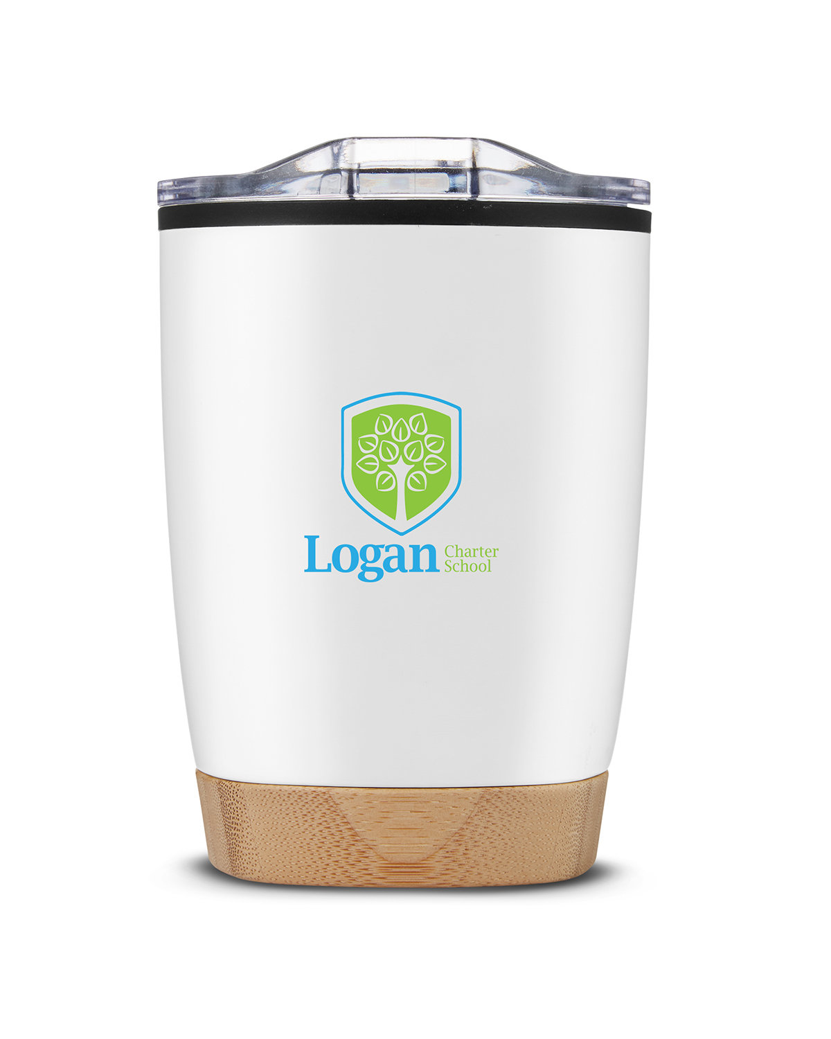 12 oz Symmetry Tumbler With Bamboo Base 5