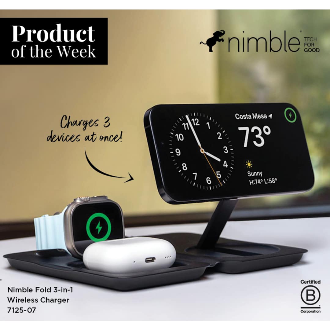 Nimble Fold 3-in-1 Wireless Charger 114