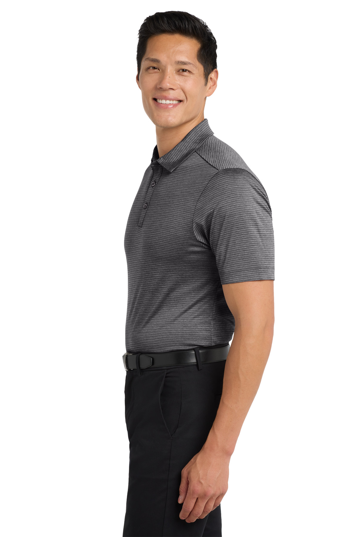 Port Authority Shadow Stripe Polo. K585 14