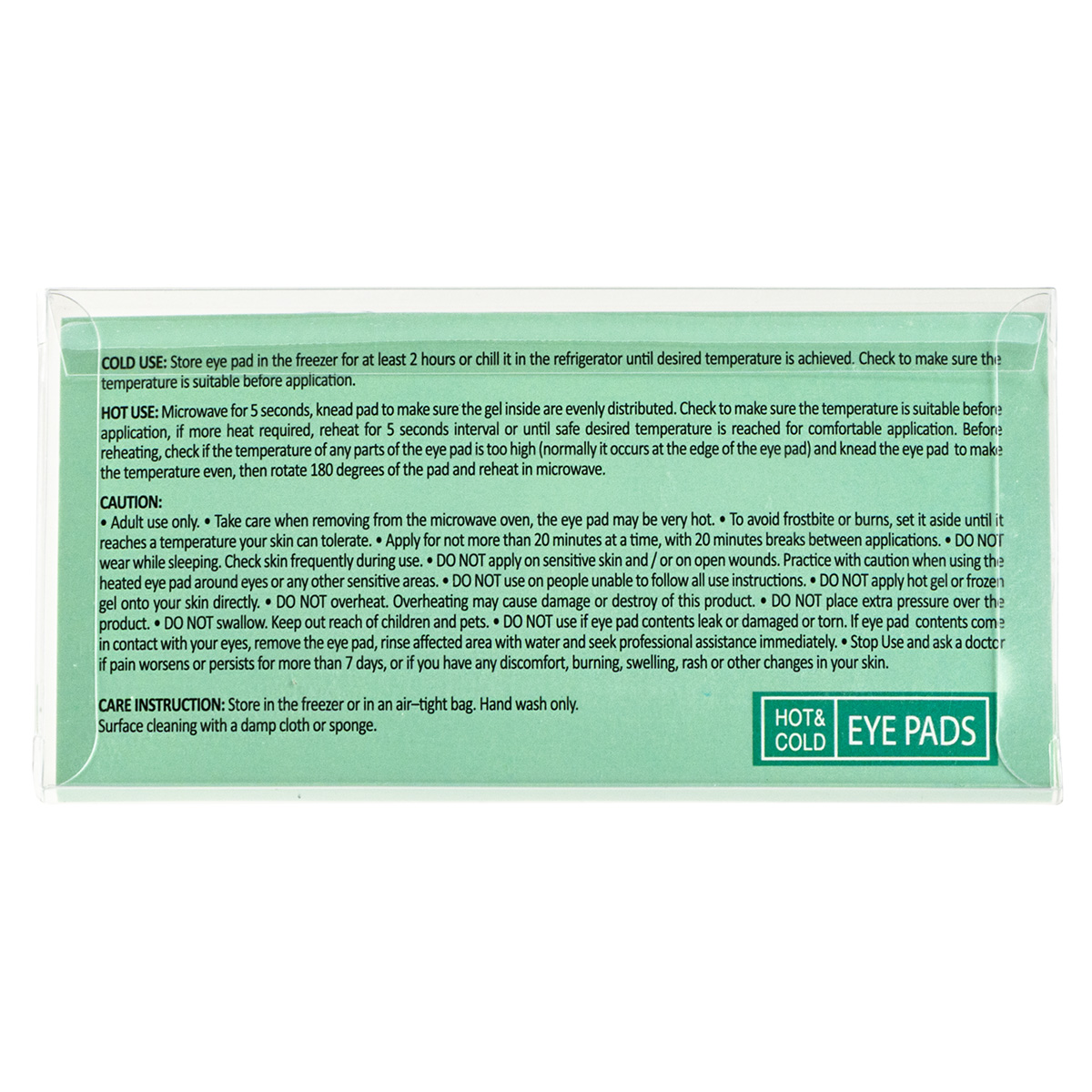 ComfortClay® Hot/Cold Eye Pads - Set of 2 5