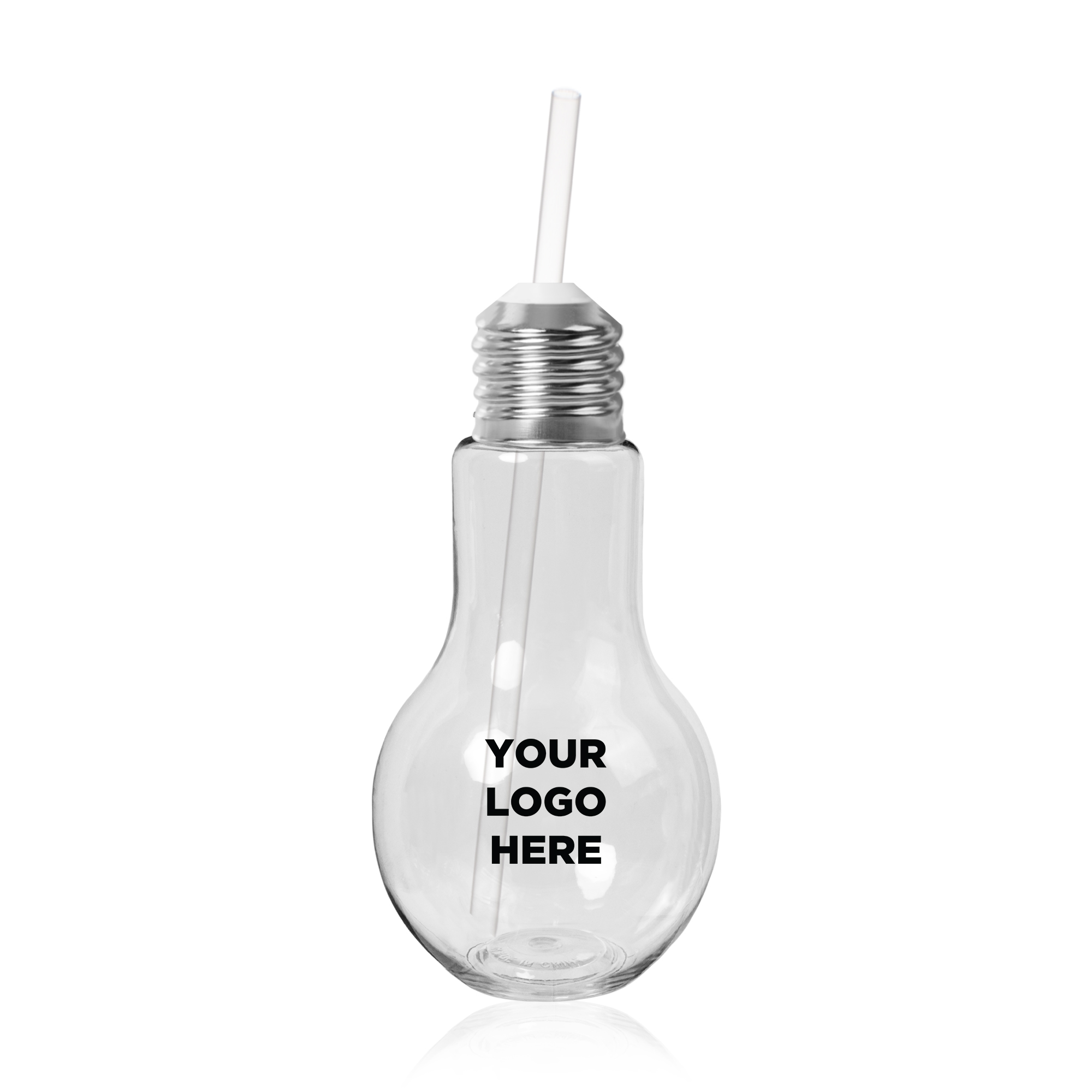 16oz Light Bulb Cup with Straw 5