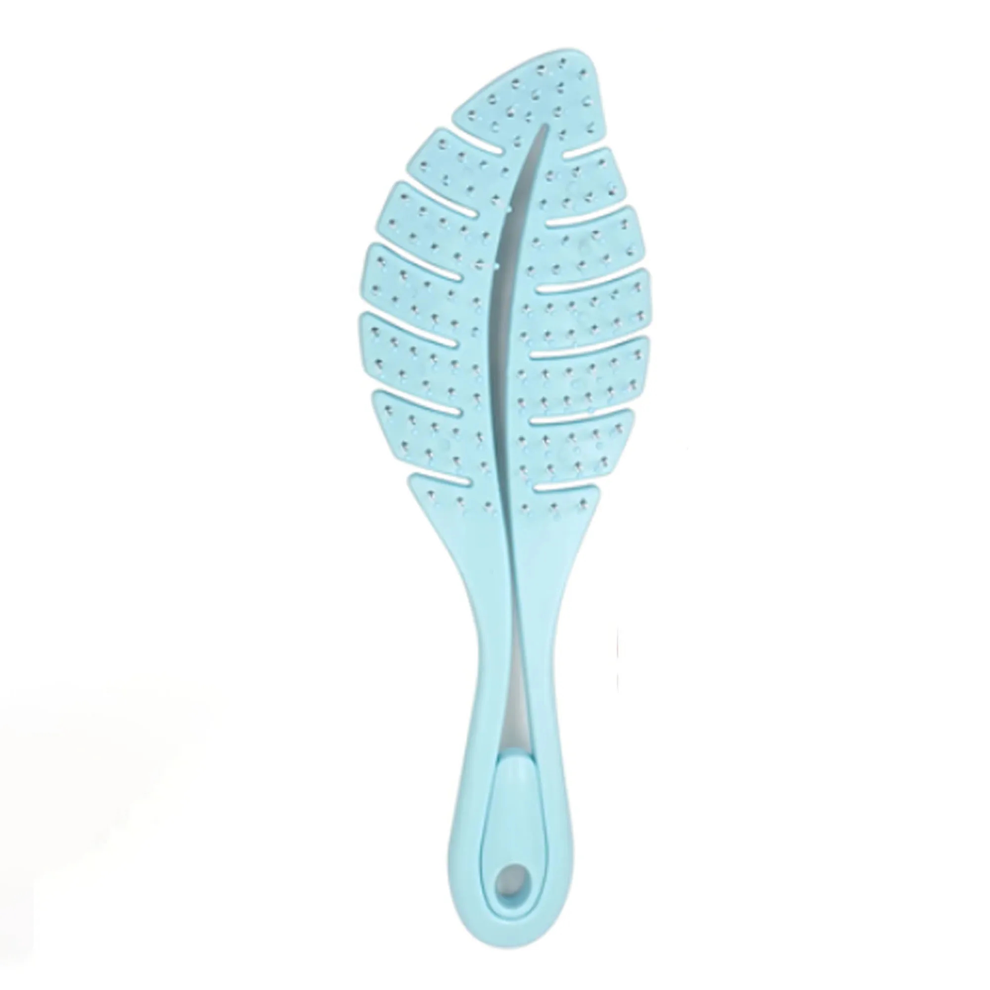 Leaf Shape Detangler Massager Shampoo Comb 5