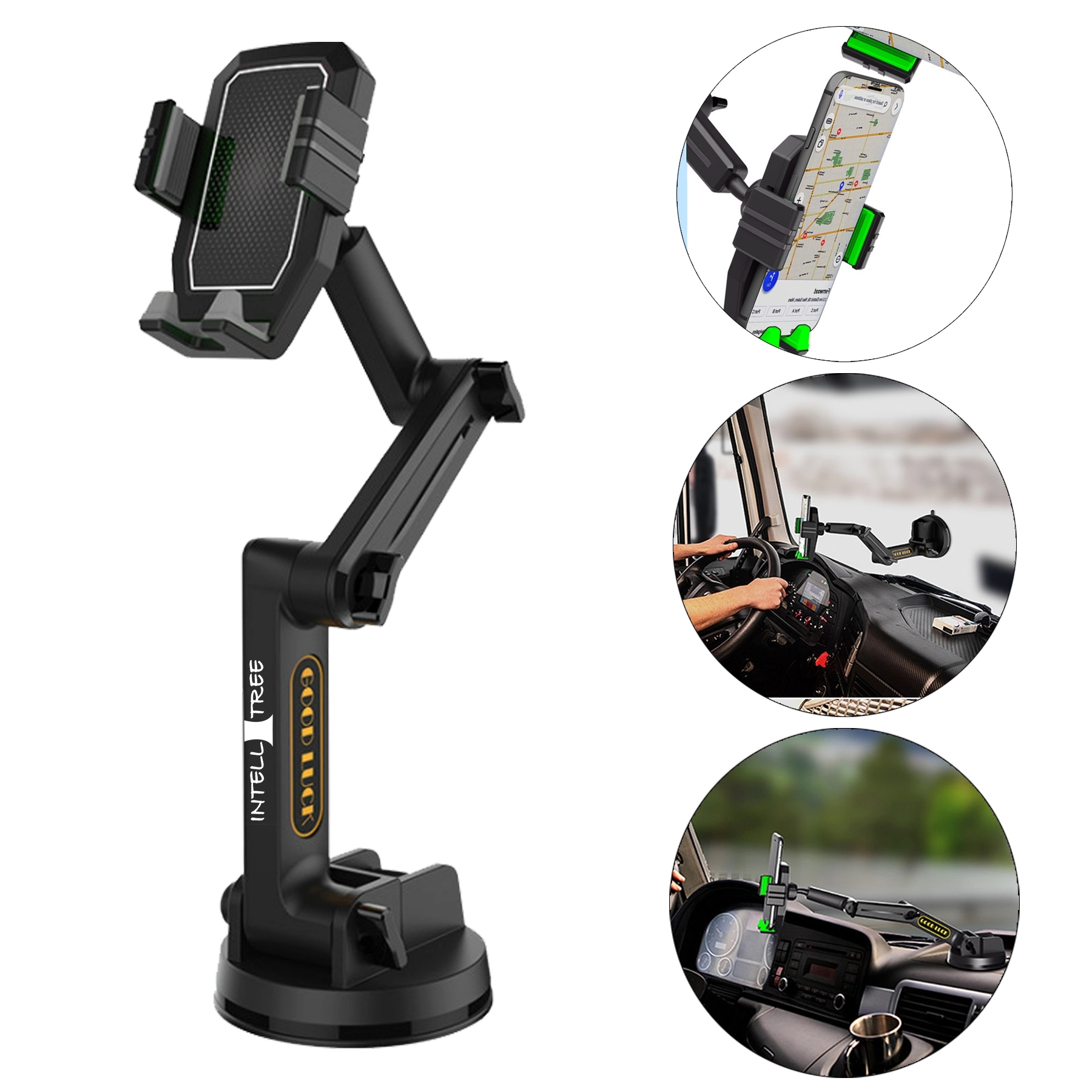 Universal Phone Mount For Car With Strength Suction Cup 2