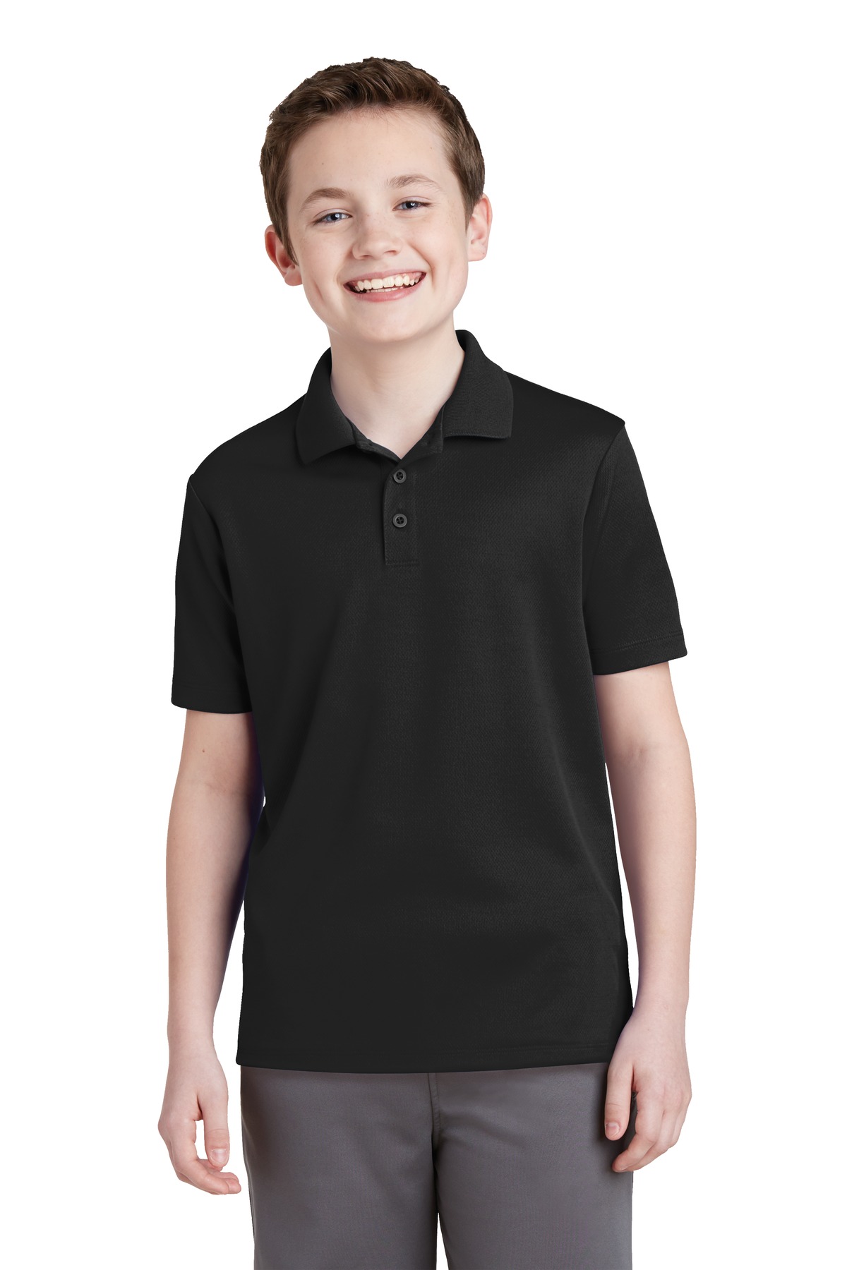 Sport-Tek® Youth PosiCharge RacerMesh Polo 29
