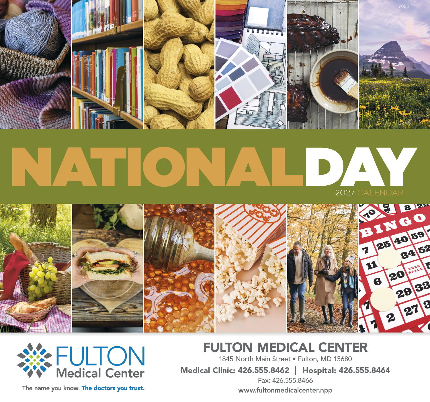 Good Value™ National Day - Stapled Calendar 24