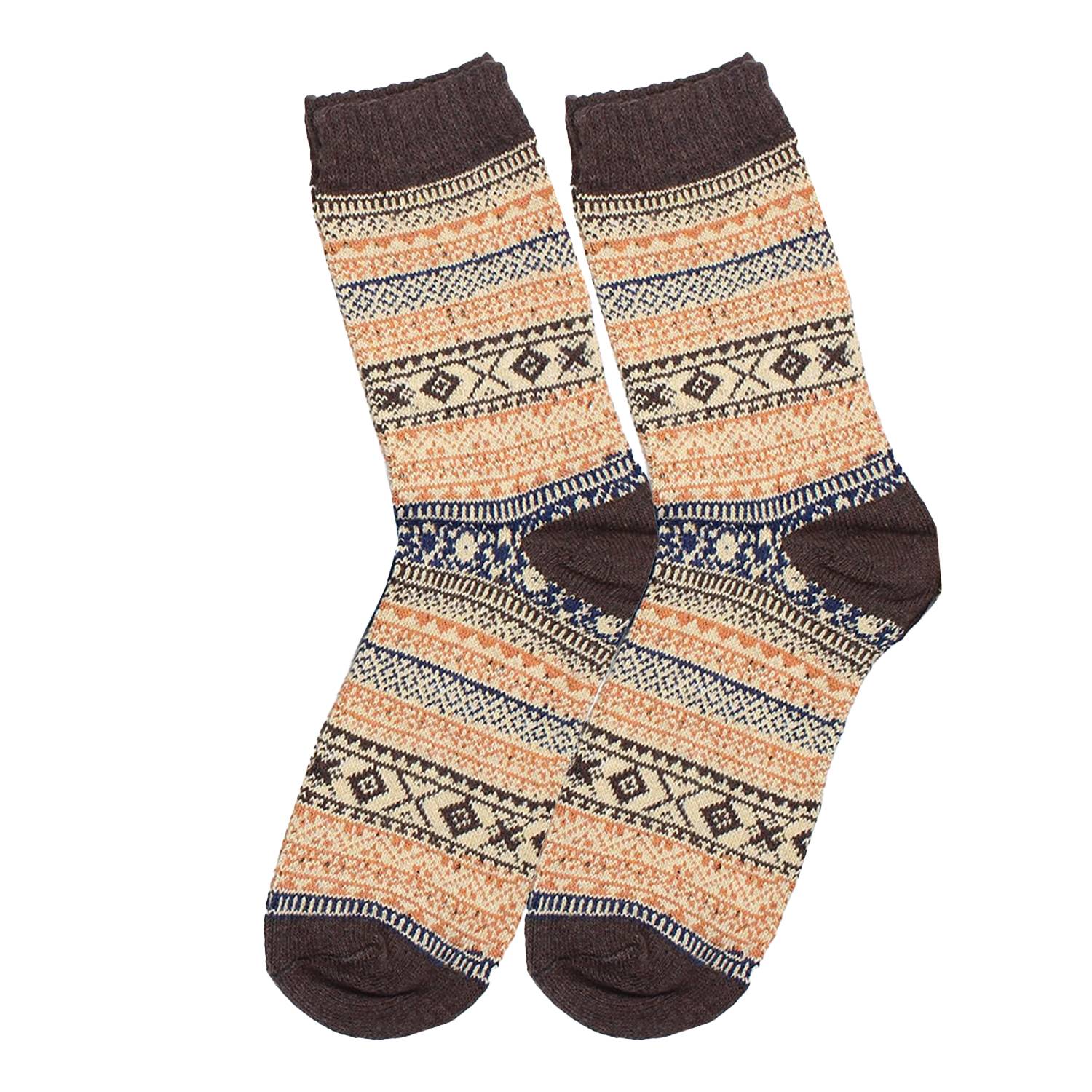 Winter Womens Vintage Wool Socks 5