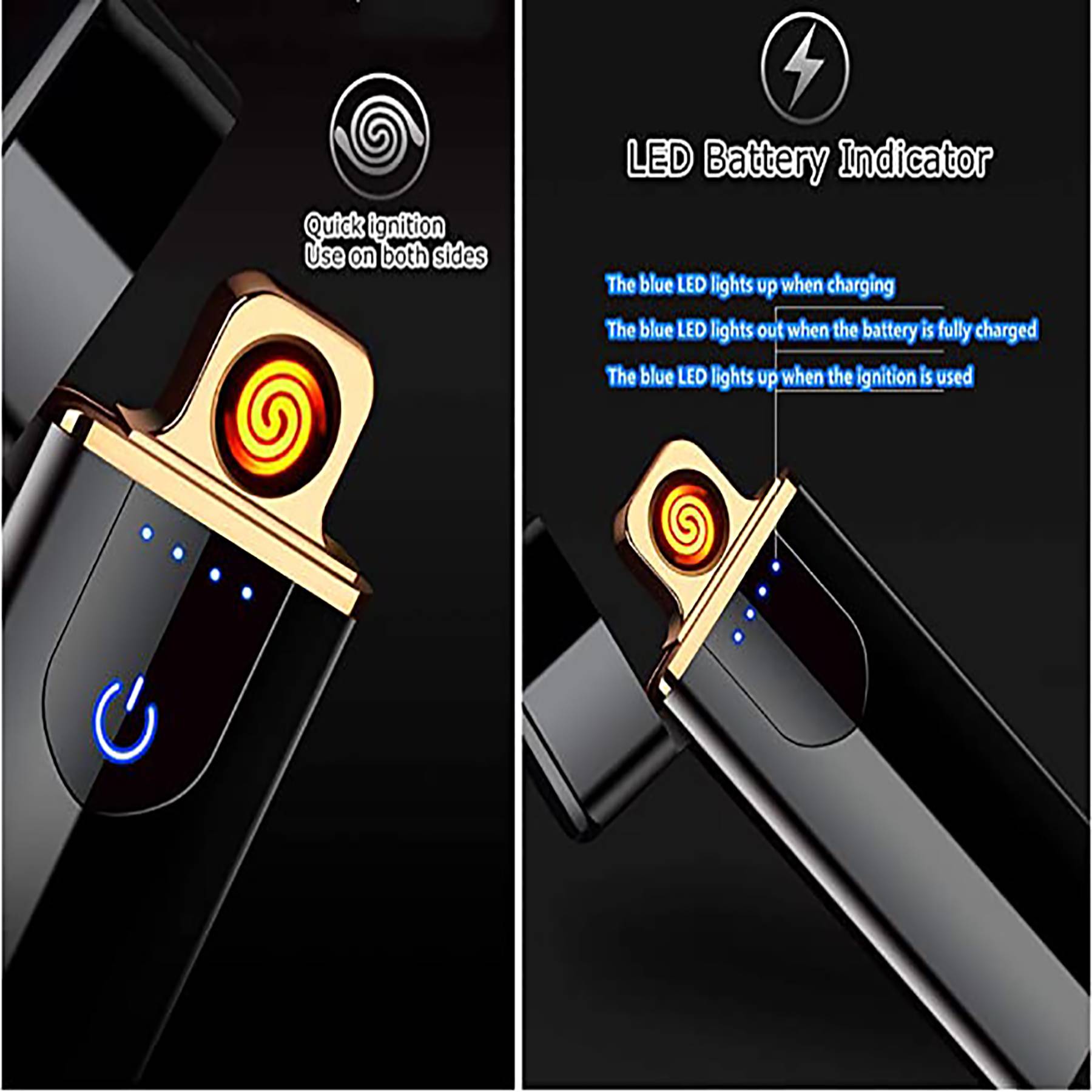 Touch Induction Cigarette Lighter 2