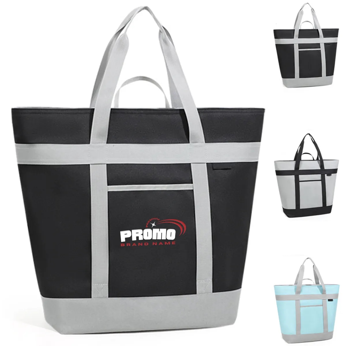 Outdoor Picnic Insulated Tote Aluminum Foil Thermal Bag 4
