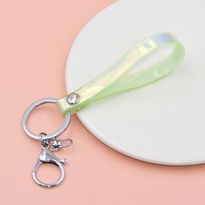 Chic Shine PVC Organizer Keychain Key Ring With Band 7