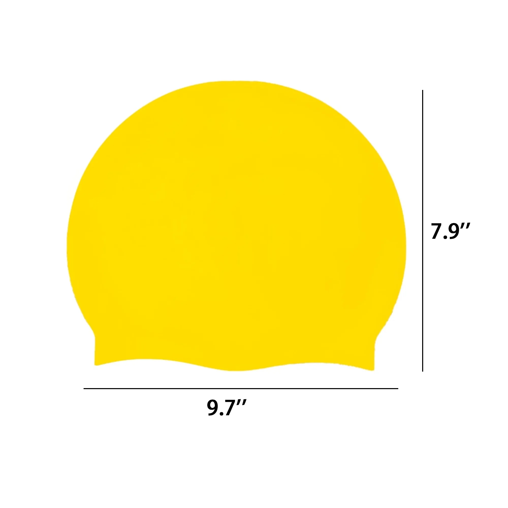 Unisex Silicone Swimming Cap 4