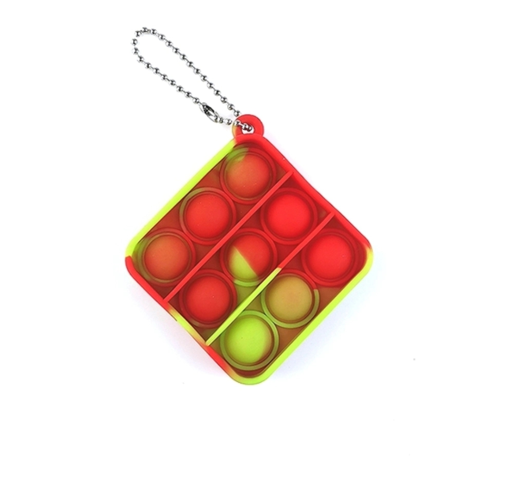 Mini Pop Push It Fidget Toy Keychain 8