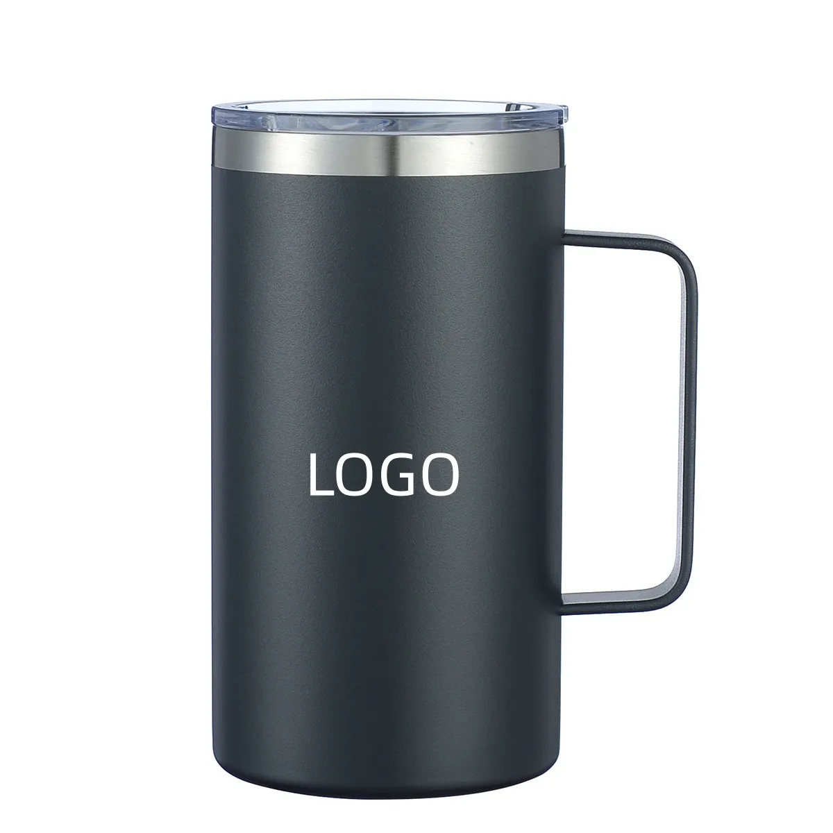 24oz Insulated Coffee Tumbler with Handle 3