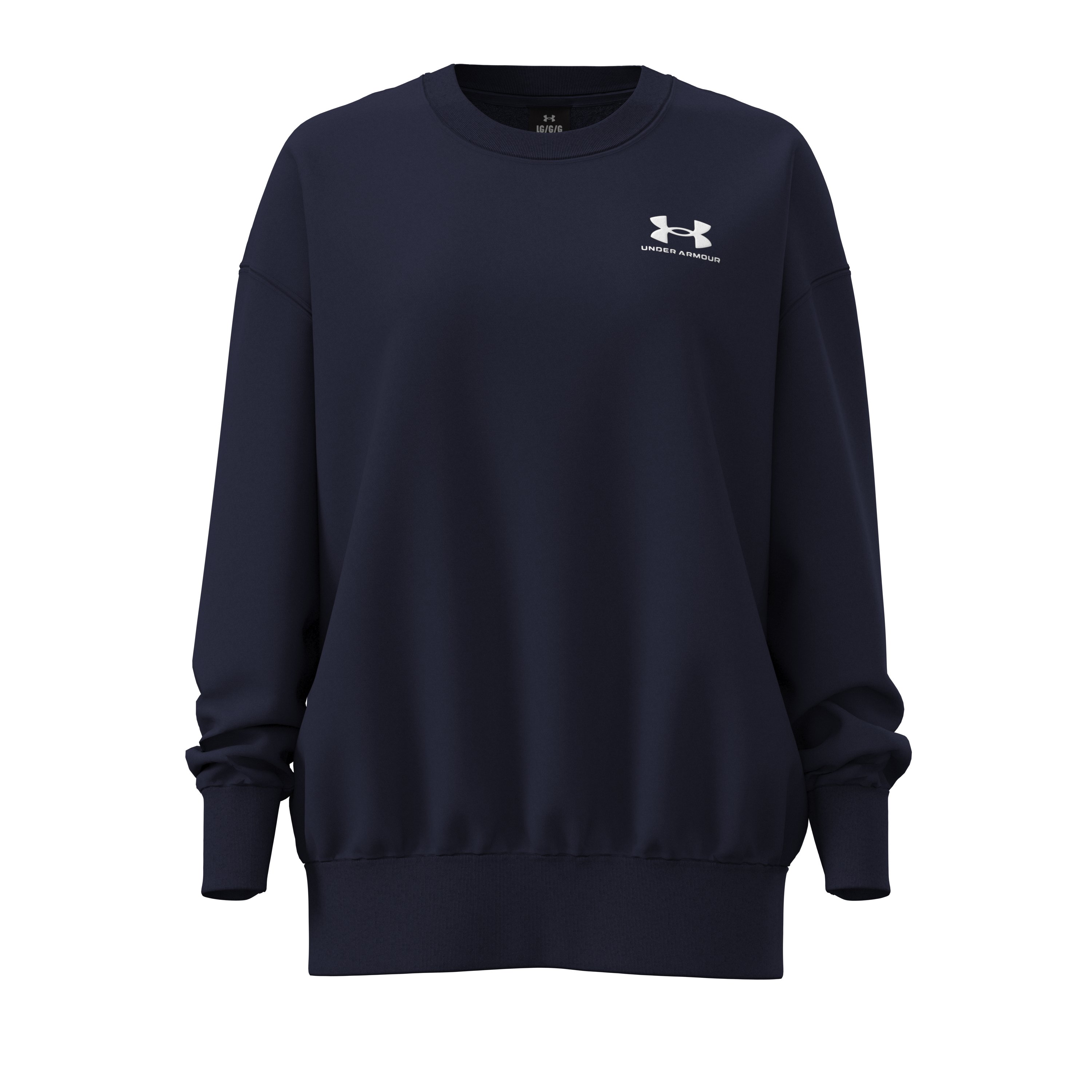 UA Icon Fleece Women's Oversized Crew 7