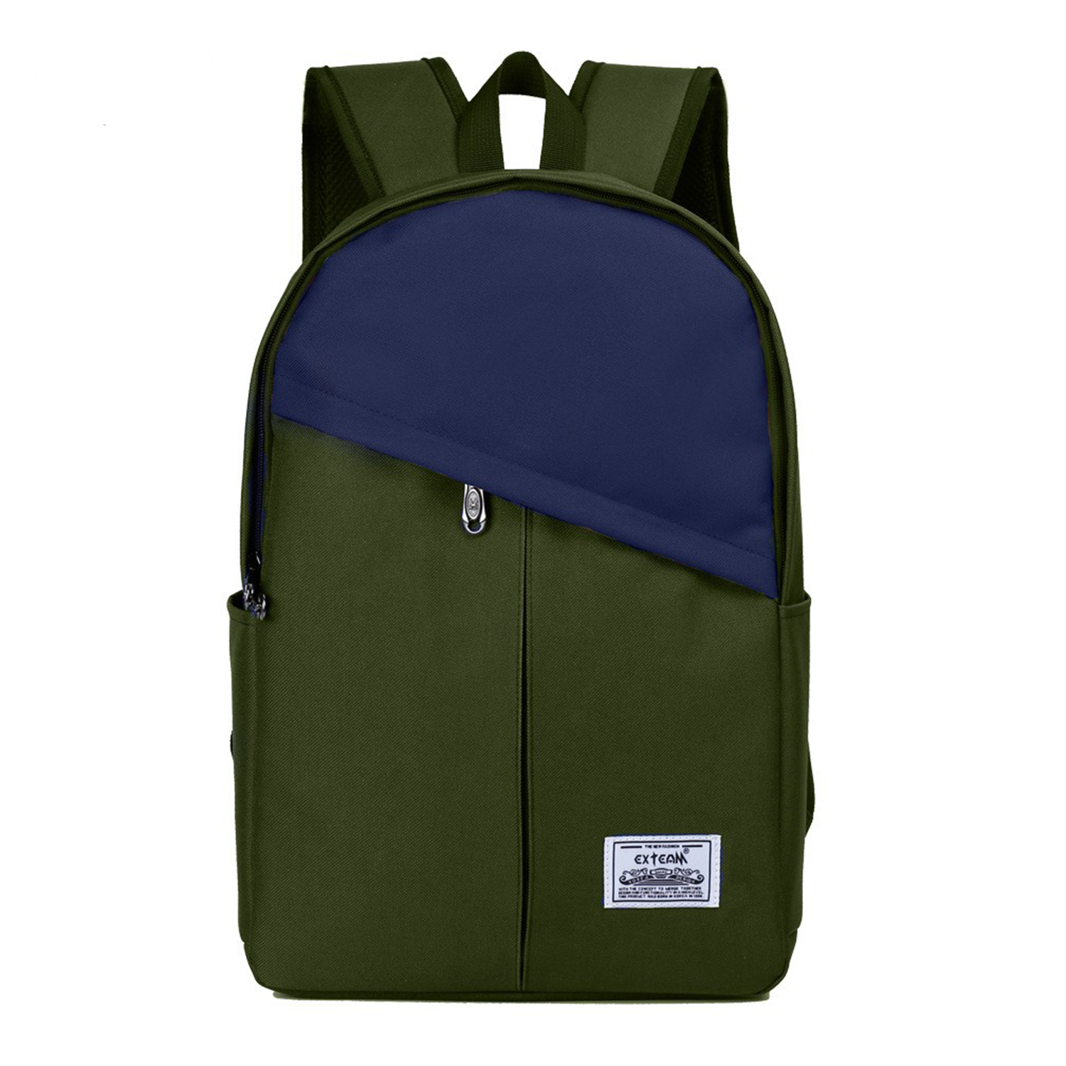 Nylon Double Shoulder Leisure Student Backpack 3
