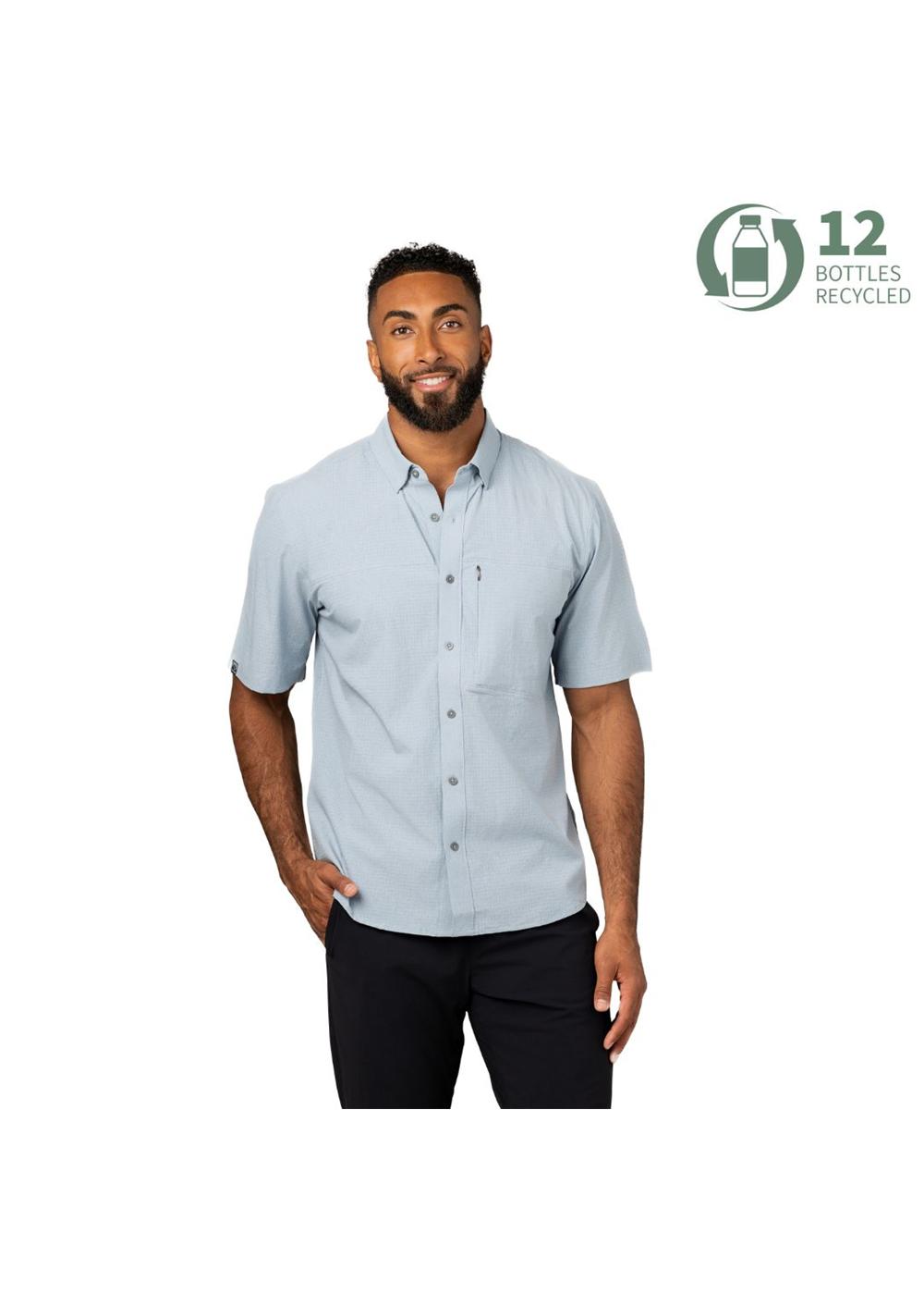 Storm Creek Men's Naturalist 4-Way Stretch Short Sleeve Outdoor Shirt