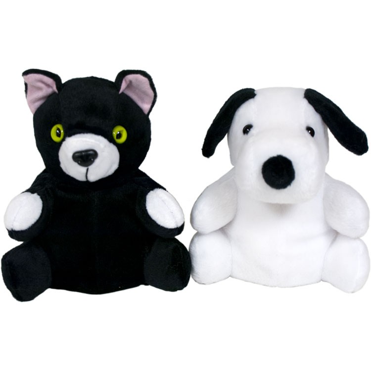 7" Cat/Dog Reversible Puppet 1