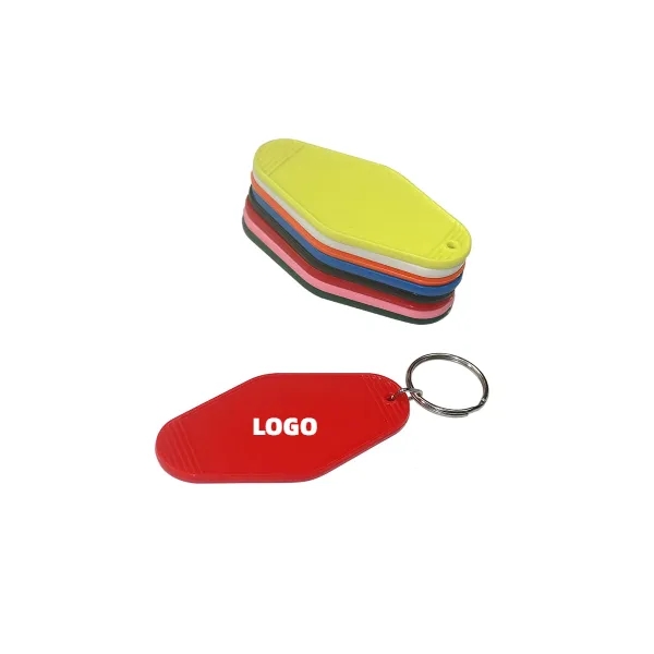 Vintage Plastic Diamond Key Tag 4