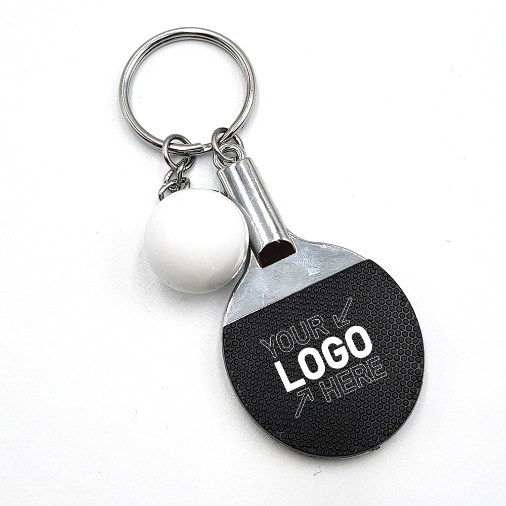 Table Tennis Racket Keychain 2