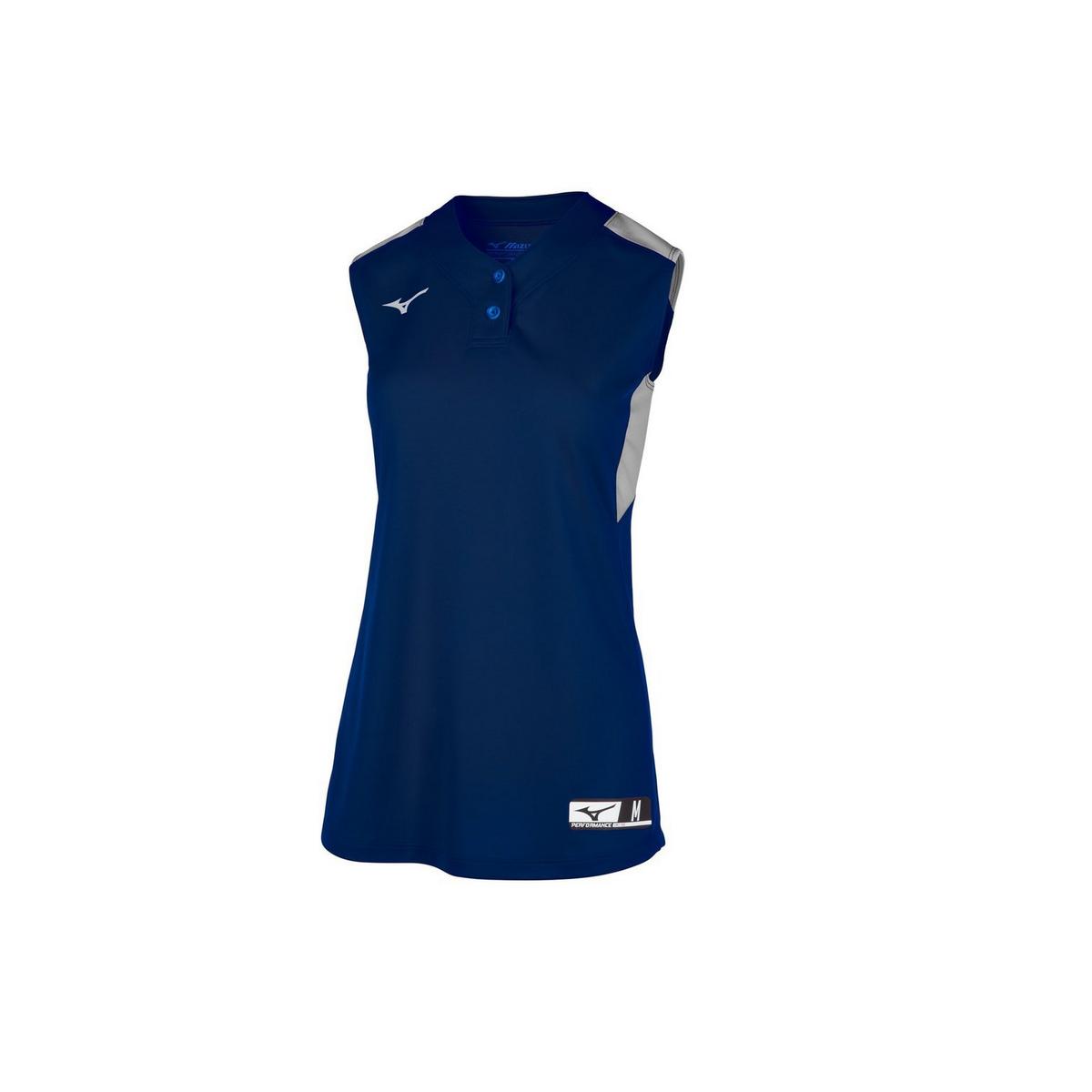 Women's AEROLITE 2-Button Sleeveless Softball Jersey 17