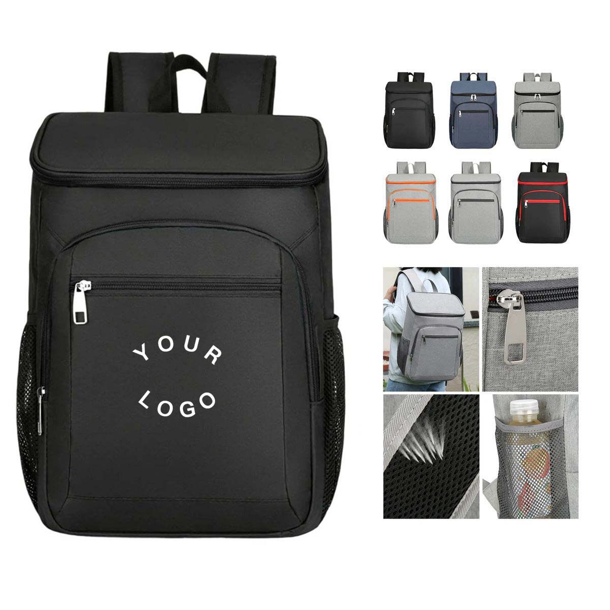 Durable Oxford Fabric Backpack with Insulation 2