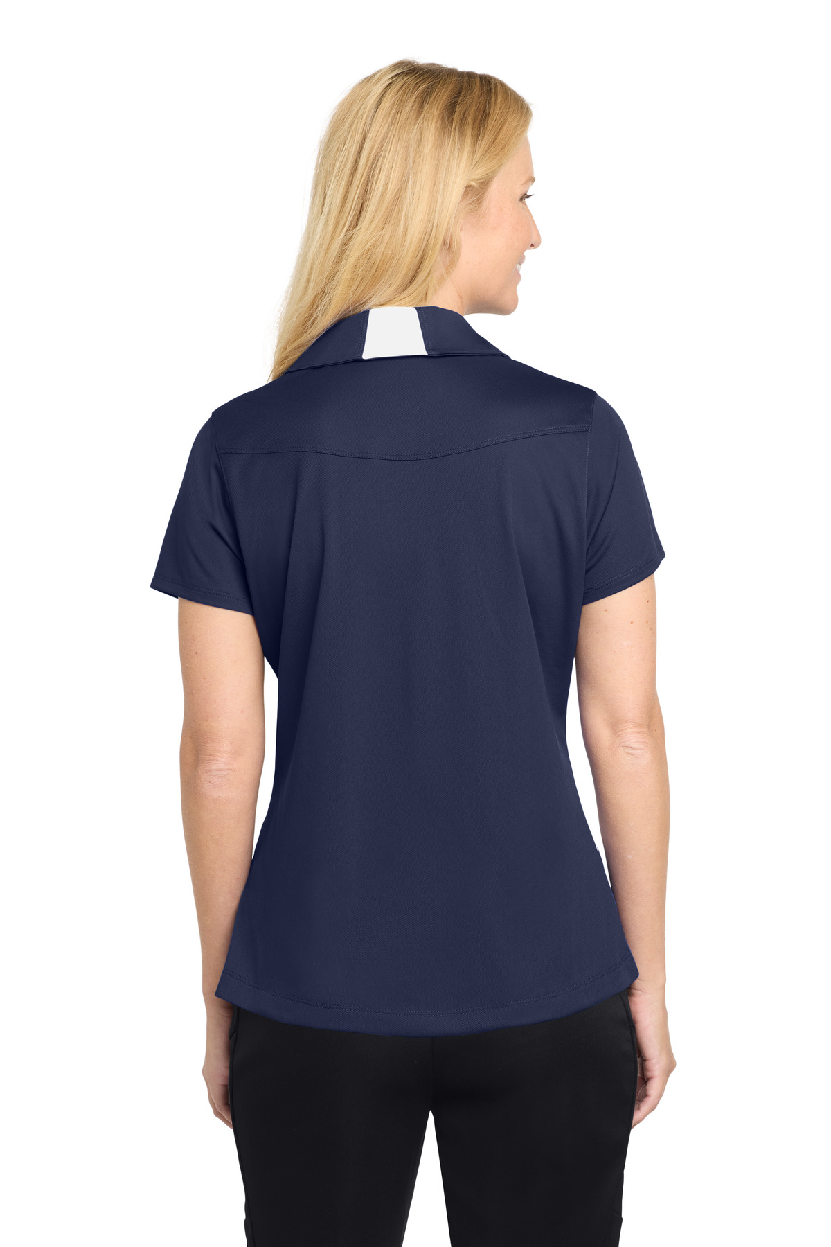 Sport-Tek Women's Side Blocked Micropique Sport-Wick Polo. LST655 50