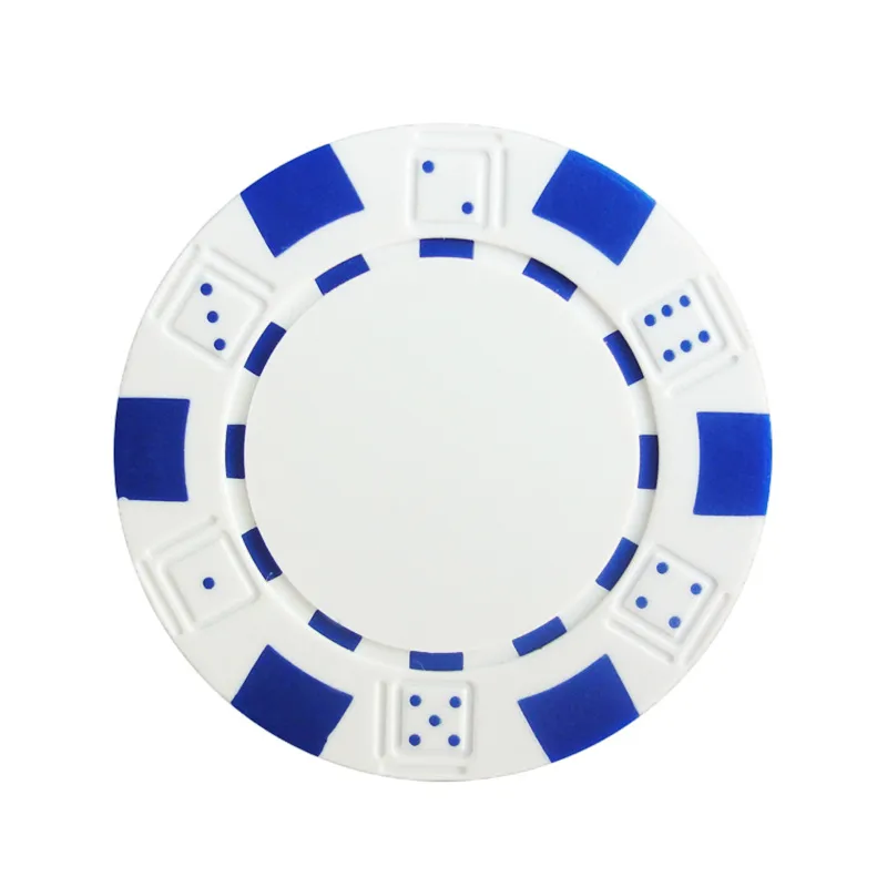 Dice Striped Casino Poker Chips 7