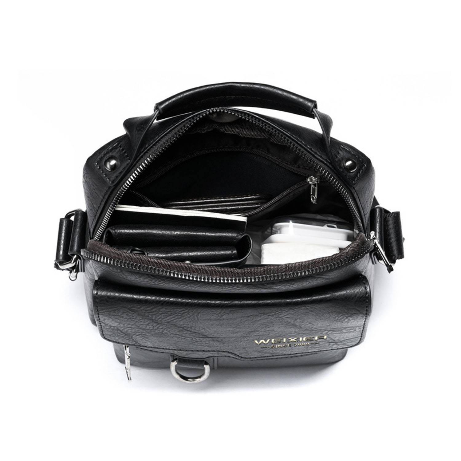 PU Leather Sling Shoulder Bag 4
