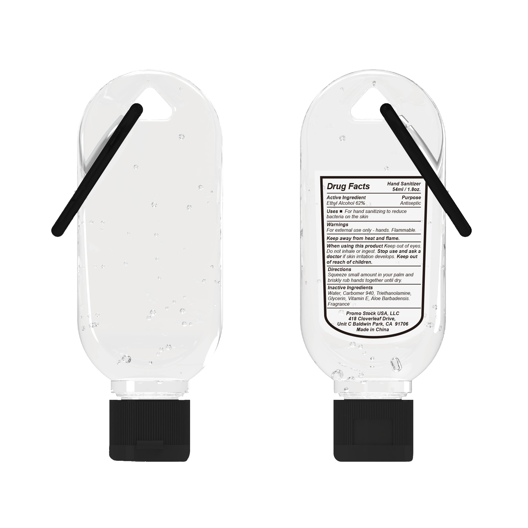 Carabiner Gel Hand Sanitizer 3