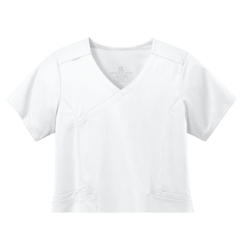 WonderWink Women's Premiere Flex Mock Wrap Top 26
