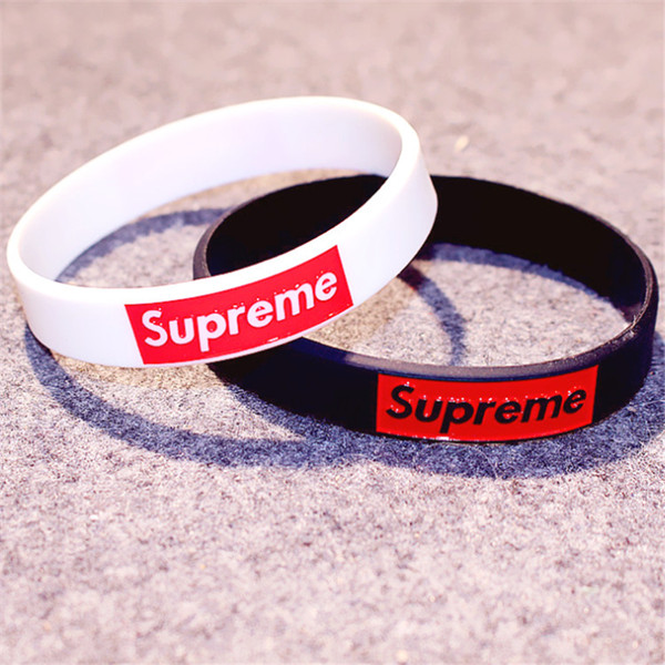 Black And White Silicone Bracelet 3