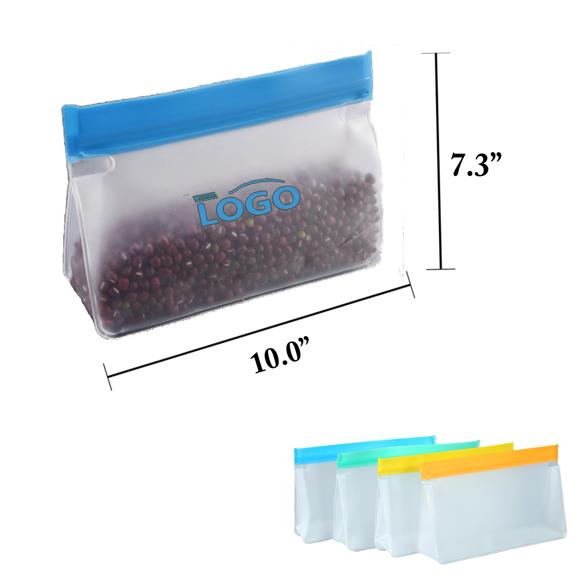 Medium PEVA Food Storage Bags 3