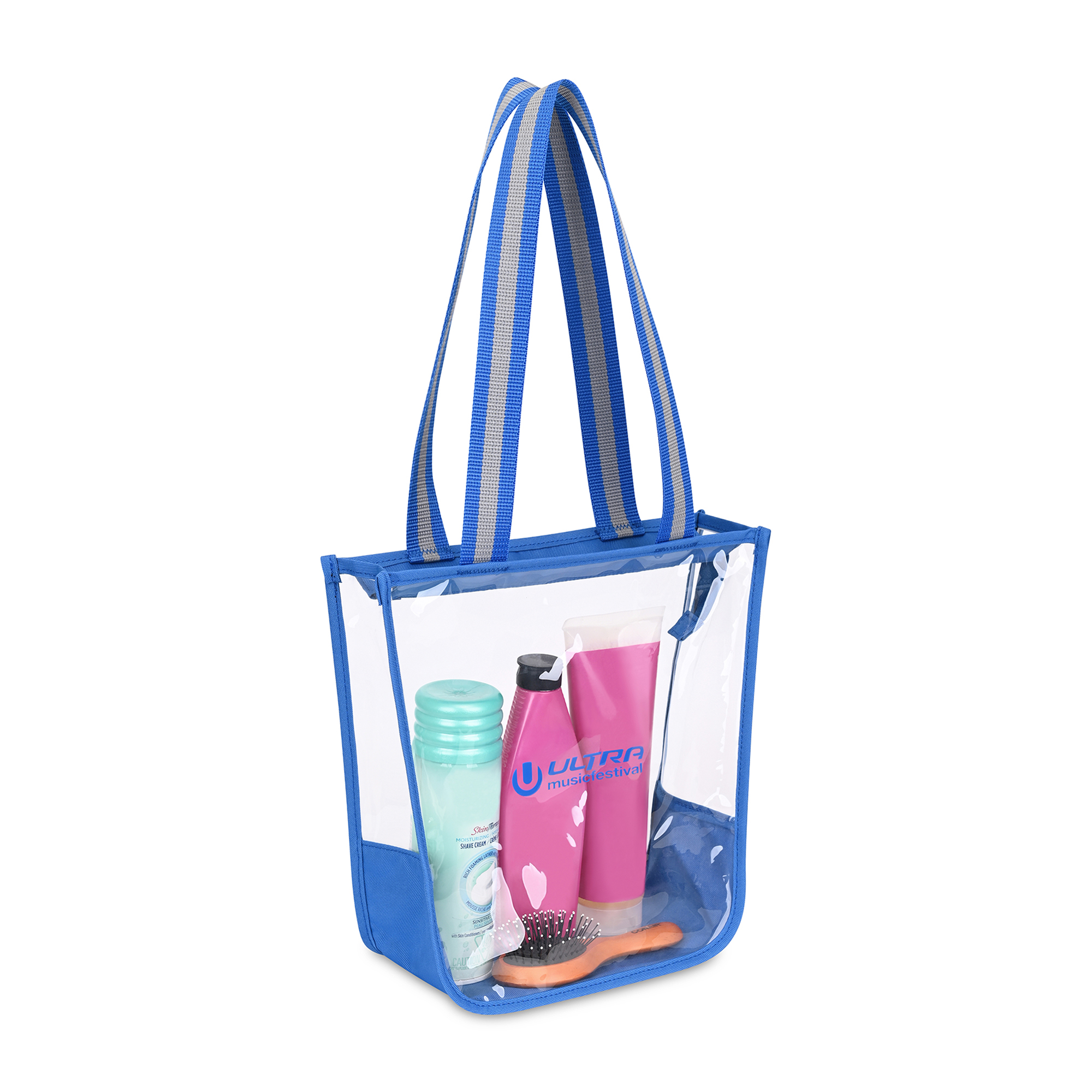 Sigma Clear Zippered Tote 1