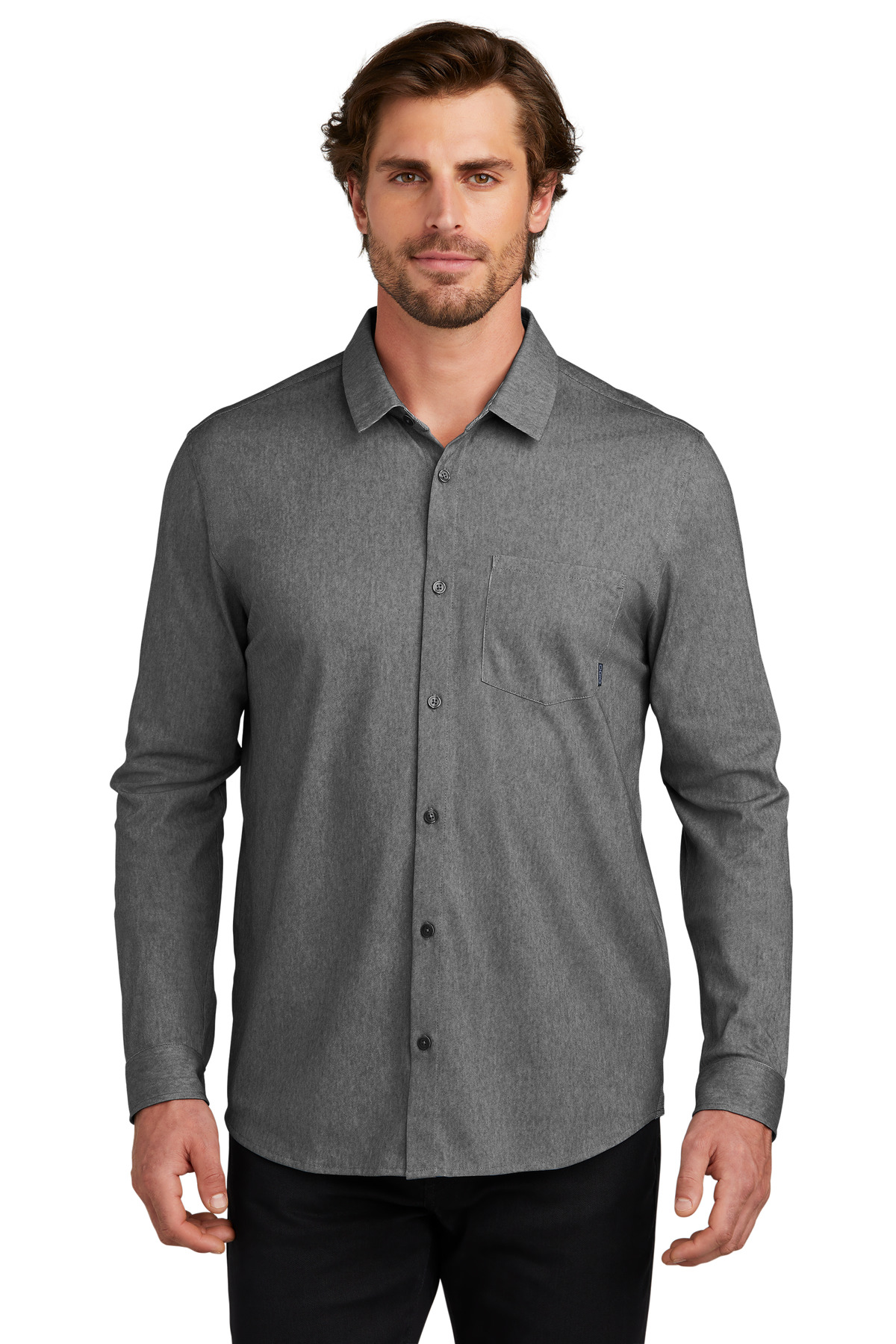 Extend Long Sleeve Button-Up