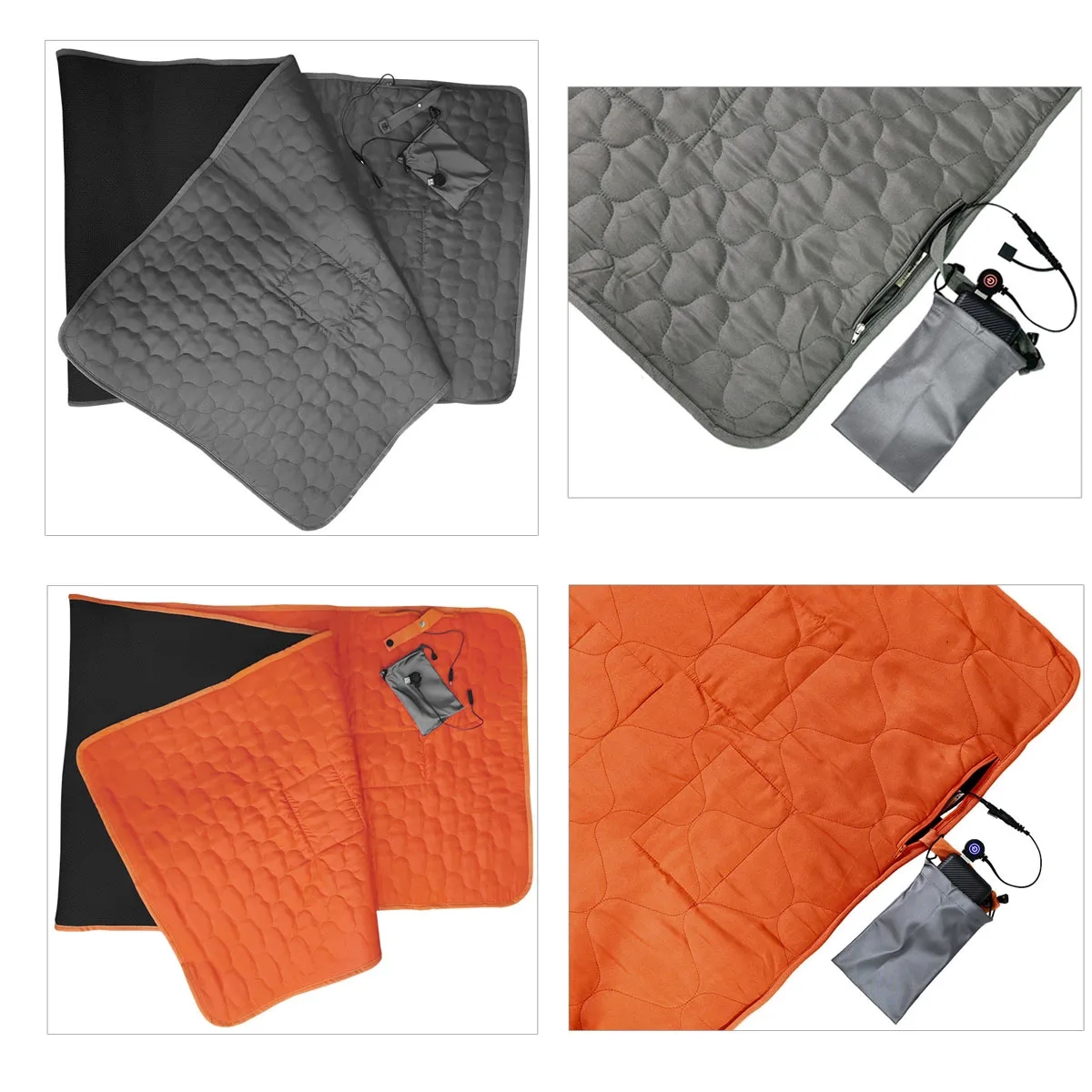 Camping Heated Sleeping Mat with Portable Pouch 2