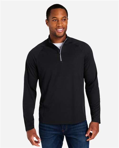 Men's Origin Performance Pique Quarter-Zip Pullover - CE418 19