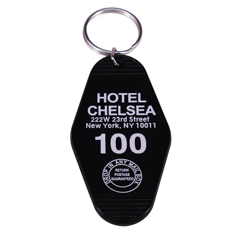 Old Style Motel Key Chains 8