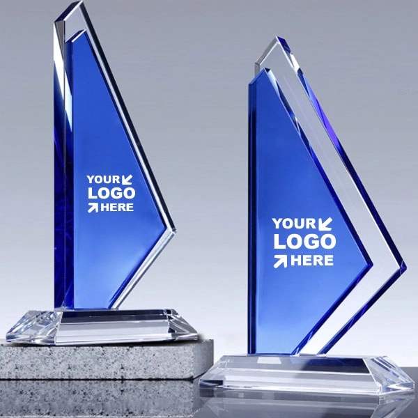 Crystal Sailboat Trophy Award 6
