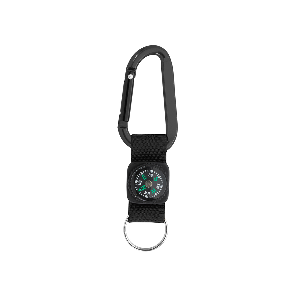 Combo Carabiner Compass Keychain 10